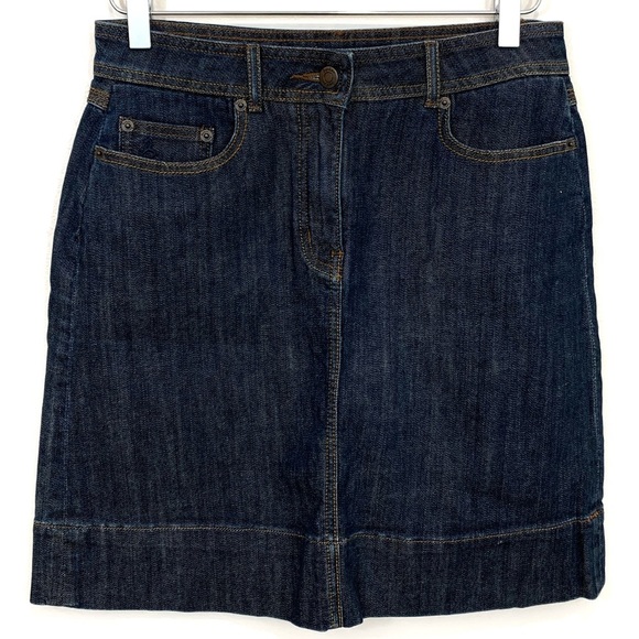 Boden Dresses & Skirts - Boden A-line Dark Denim Mini Skirt